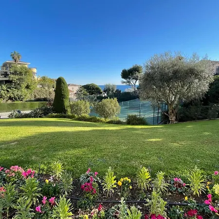 C012-Appartement Confortable Avec Piscine, Tennis Et Grand Parc Cannes Exterior photo