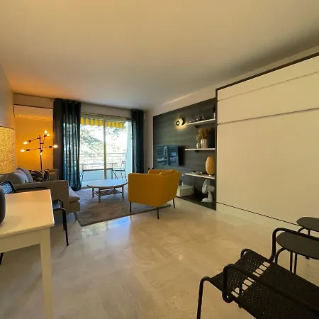 C012-Appartement Confortable Avec Piscine, Tennis Et Grand Parc Cannes Exterior photo