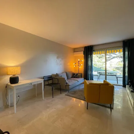 C012-Appartement Confortable Avec Piscine, Tennis Et Grand Parc Cannes Exterior photo