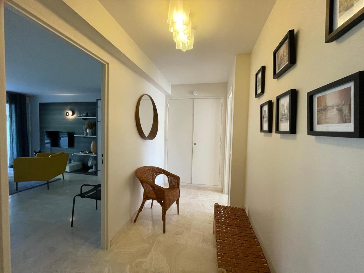 C012-appartement Confortable Avec Piscine, Tennis Et Grand Parc Appartement Cannes